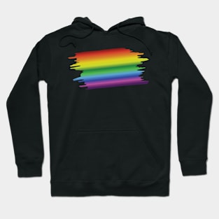 Multicolor rainbow flag - Colors in life! Hoodie